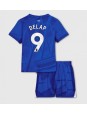 Billige Chelsea Liam Delap #9 Hjemmedraktsett Barn 2025-26 Kortermet (+ Korte bukser)